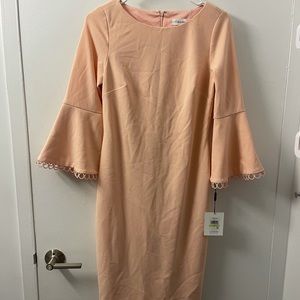 New pink midi dress. Size 4